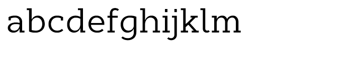 Cyntho Slab Regular Font LOWERCASE