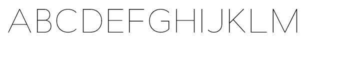 Cyntho Thin Font UPPERCASE