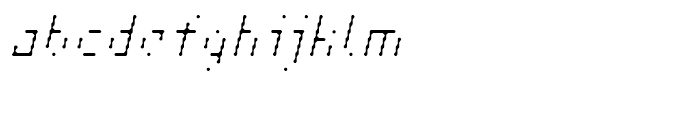 Cypher 3 Light Italic Font LOWERCASE