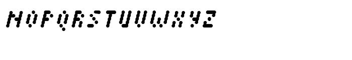 Cypher 3 Regular Italic Font UPPERCASE