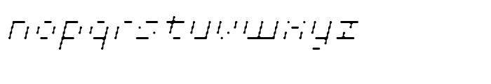 Cypher 4 Light Italic Font LOWERCASE