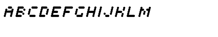Cypher 4 Regular Italic Font UPPERCASE