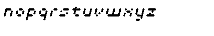 Cypher 4 Regular Italic Font LOWERCASE