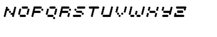 Cypher 5 Regular Italic Font UPPERCASE