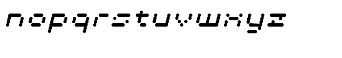 Cypher 5 Regular Italic Font LOWERCASE