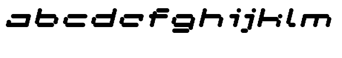 Cypher 7 Bold Italic Font LOWERCASE