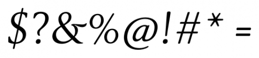 Cyan Neue Italic Font OTHER CHARS