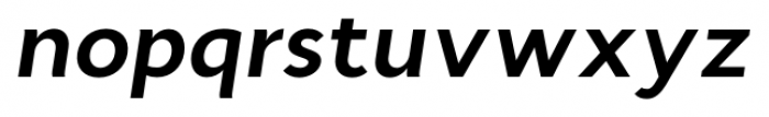 Cyntho Pro Bold Italic Font LOWERCASE