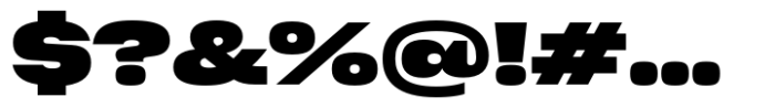 Cy Grotesk Grand Heavy Font OTHER CHARS