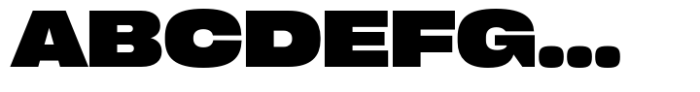Cy Grotesk Grand Heavy Font UPPERCASE