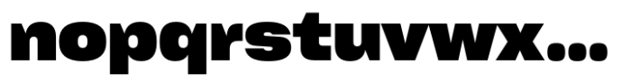 Cy Grotesk Key Heavy Font LOWERCASE