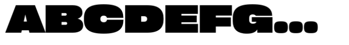 Cy Grotesk Std Grand Dark Font UPPERCASE