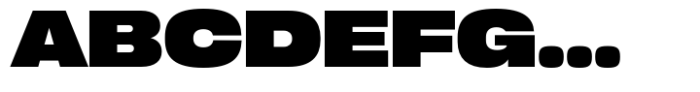 Cy Grotesk Std Grand Heavy Font UPPERCASE