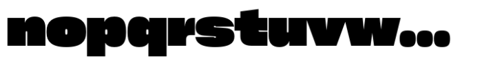 Cy Grotesk Std Key Black Font LOWERCASE
