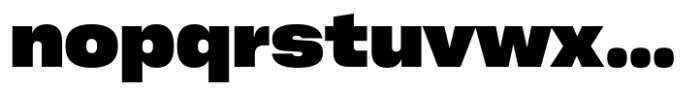 Cy Grotesk Std Key Heavy Font LOWERCASE