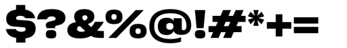 Cy Grotesk Std Wide Bold Font OTHER CHARS