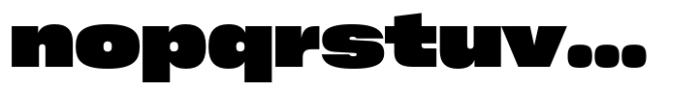 Cy Grotesk Std Wide Dark Font LOWERCASE