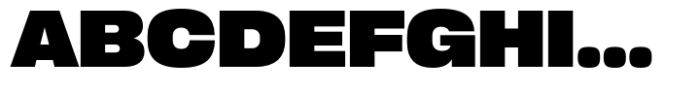 Cy Grotesk Std Wide Heavy Font UPPERCASE