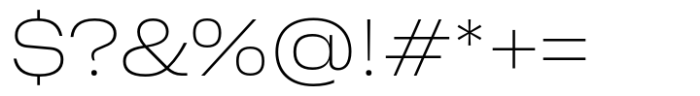 Cy Grotesk Std Wide Thin Font OTHER CHARS