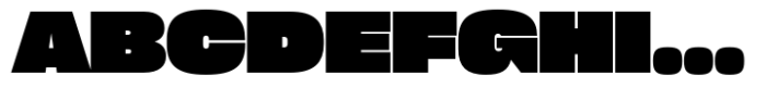 Cy Grotesk Wide Black Font UPPERCASE
