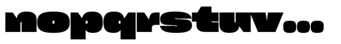Cy Grotesk Wide Black Font LOWERCASE