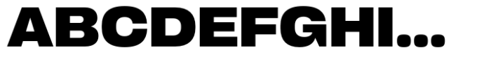 Cy Grotesk Wide Bold Font UPPERCASE