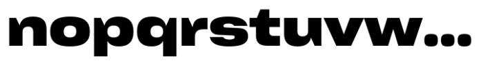 Cy Grotesk Wide Bold Font LOWERCASE