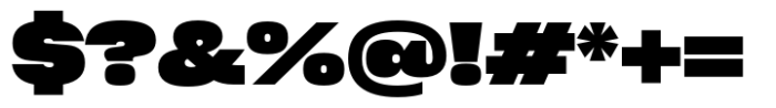 Cy Grotesk Wide Dark Font OTHER CHARS