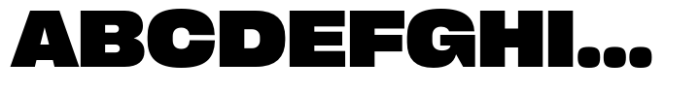 Cy Grotesk Wide Heavy Font UPPERCASE