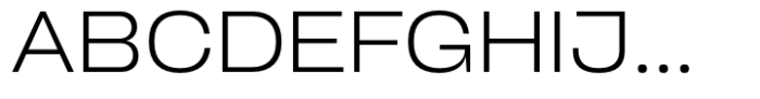 Cy Grotesk Wide Light Font UPPERCASE