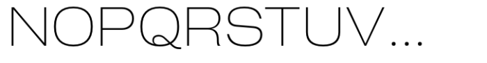 Cy Grotesk Wide Thin Font UPPERCASE