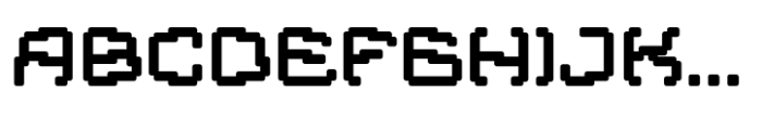 Cyber Bytes Font UPPERCASE