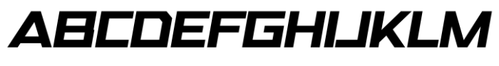 Cyber Core Italic Thin Font UPPERCASE