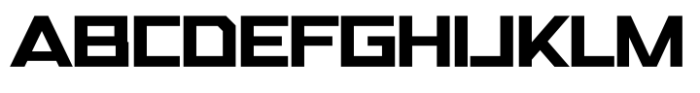 Cyber Core Thin Font UPPERCASE