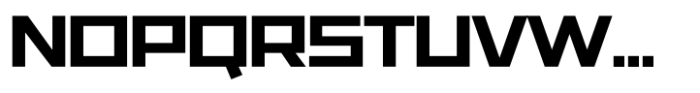 Cyber Core Thin Font UPPERCASE