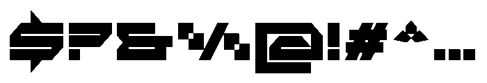Cyber Grid Font OTHER CHARS