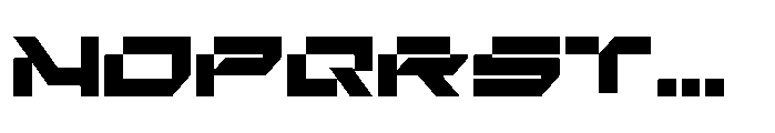 Cyber Grid Font UPPERCASE
