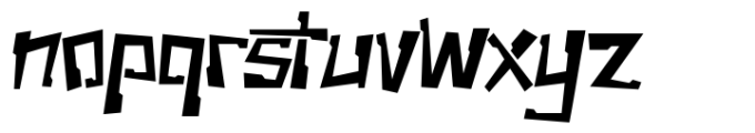 Cyber Horizon Font LOWERCASE
