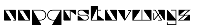Cyber Megico Regular Font LOWERCASE