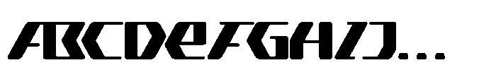 Cyber Motion Regular FONT