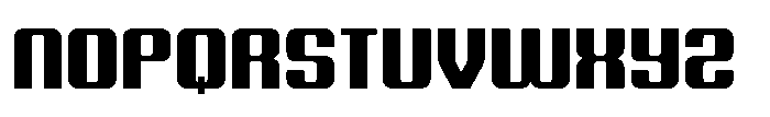 Cyber Security Regular Font UPPERCASE