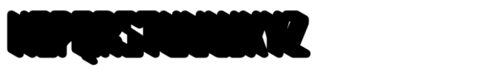 Cyber Techno Extrude Font UPPERCASE