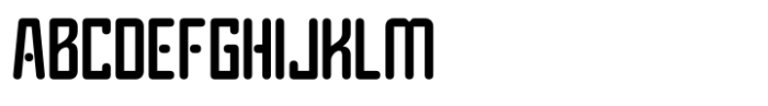Cyber Techno Regular Font UPPERCASE