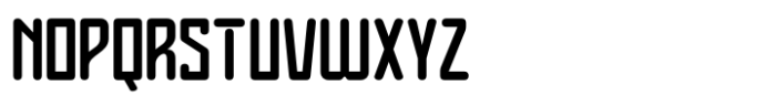 Cyber Techno Regular Font UPPERCASE