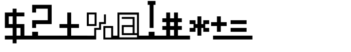 CyberScript Regular Font OTHER CHARS