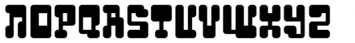 Cyberdelic Font UPPERCASE