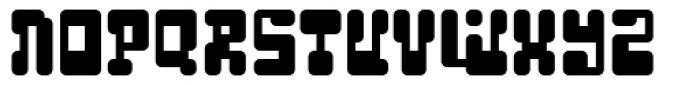 Cyberdelic Font LOWERCASE