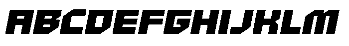 Cyberform Oblique FONT