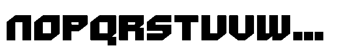 Cyberform Regular Font LOWERCASE