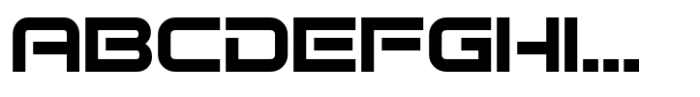 Cyberium Font UPPERCASE